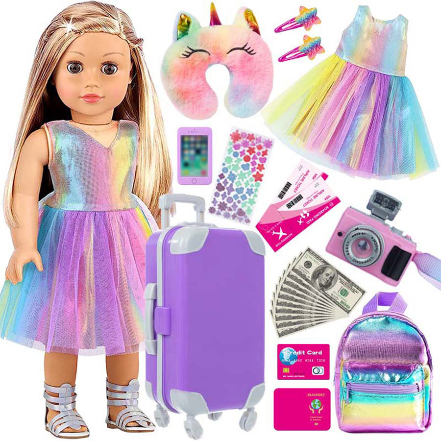 Tablet Accessories For Girls - 18inch Doll Clothes and Accessories Doll