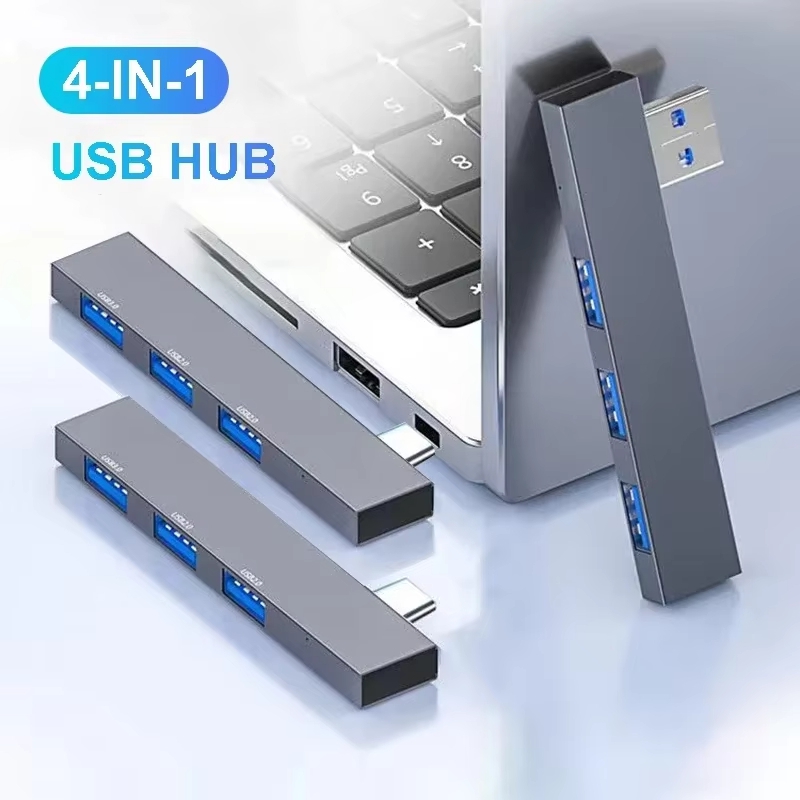 Usb Hub Type C - 4 Port USB 3.0 Hub Multiport