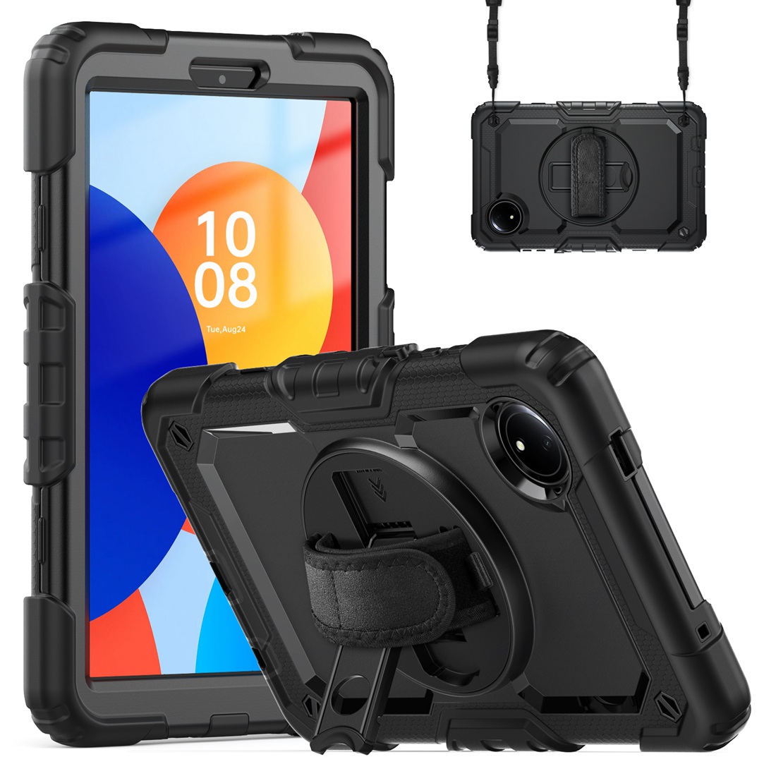 Blackview Tablet Accessories - Heavy Duty Shockrpoof Case 360° Rotating