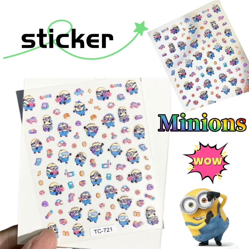 Tablet Accessories Set - Cute Minions anime cartoon creative waterproof