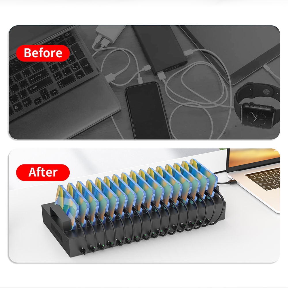 Usb Hub Type C - CA16-165C 16 Port Usb Type-c Hub