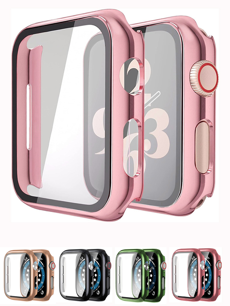 Tablet Accessories For Girls - Glass+case For Apple Watch band 44mm