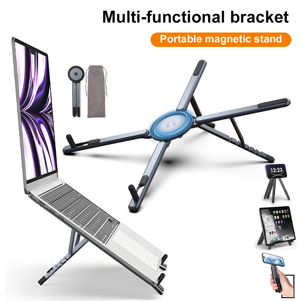 Tablet Ipad Accessories - Portable Magnetic Phone Holder & Selfie