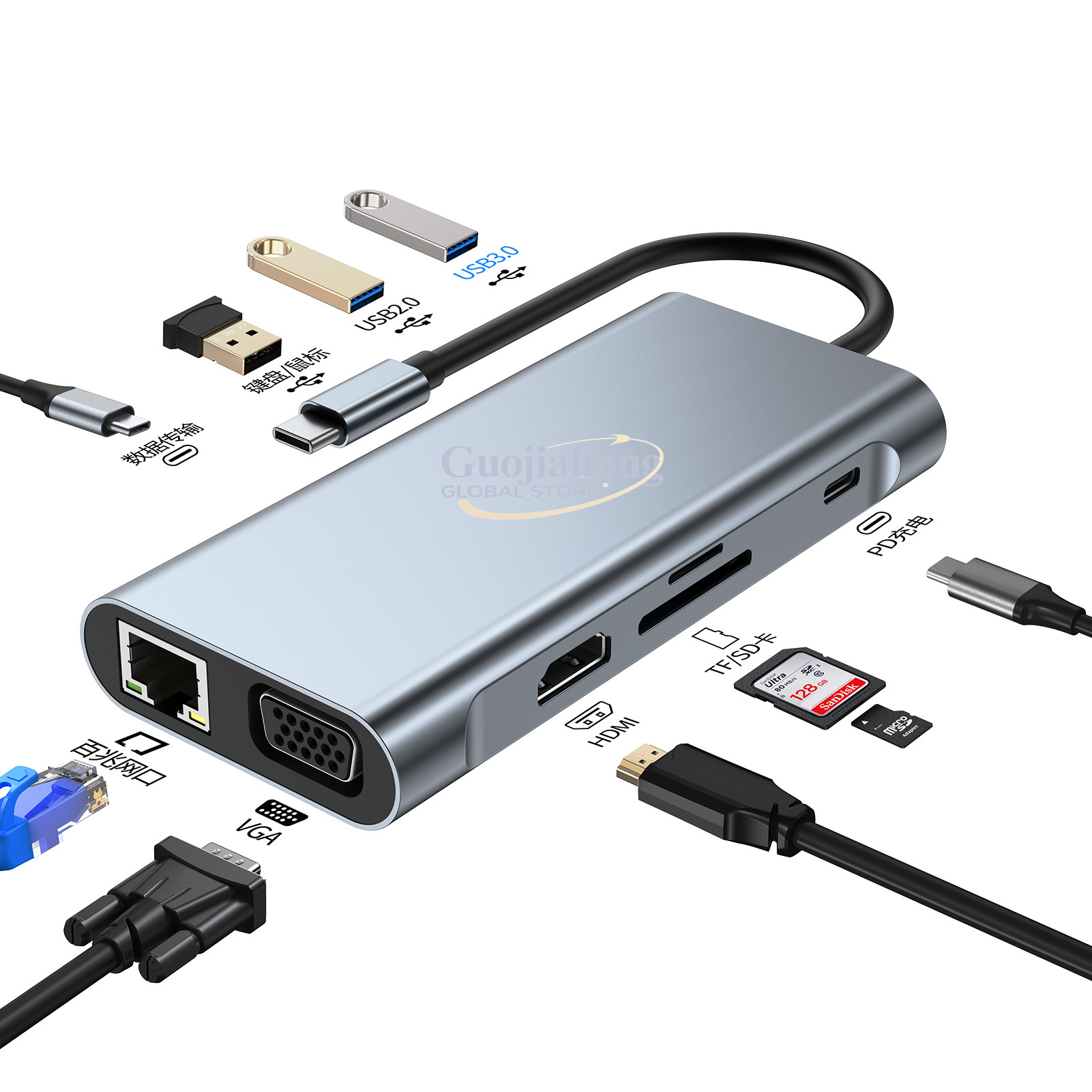 Typec expansion notebook USB H - Usb Hub Type C 评论和价格