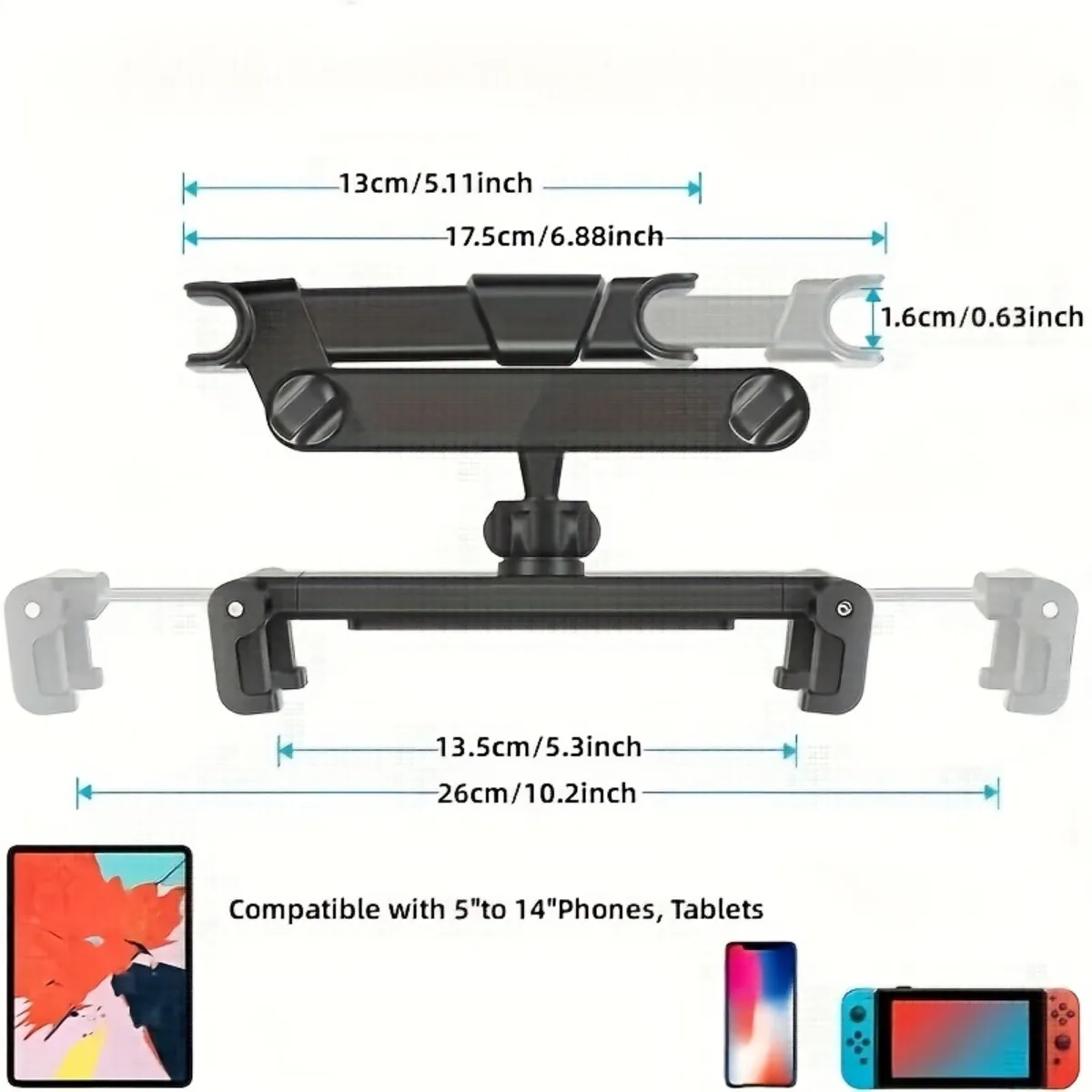 Tablet stand, car headrest, ta - Toddler Tablet Accessories 评论和价格