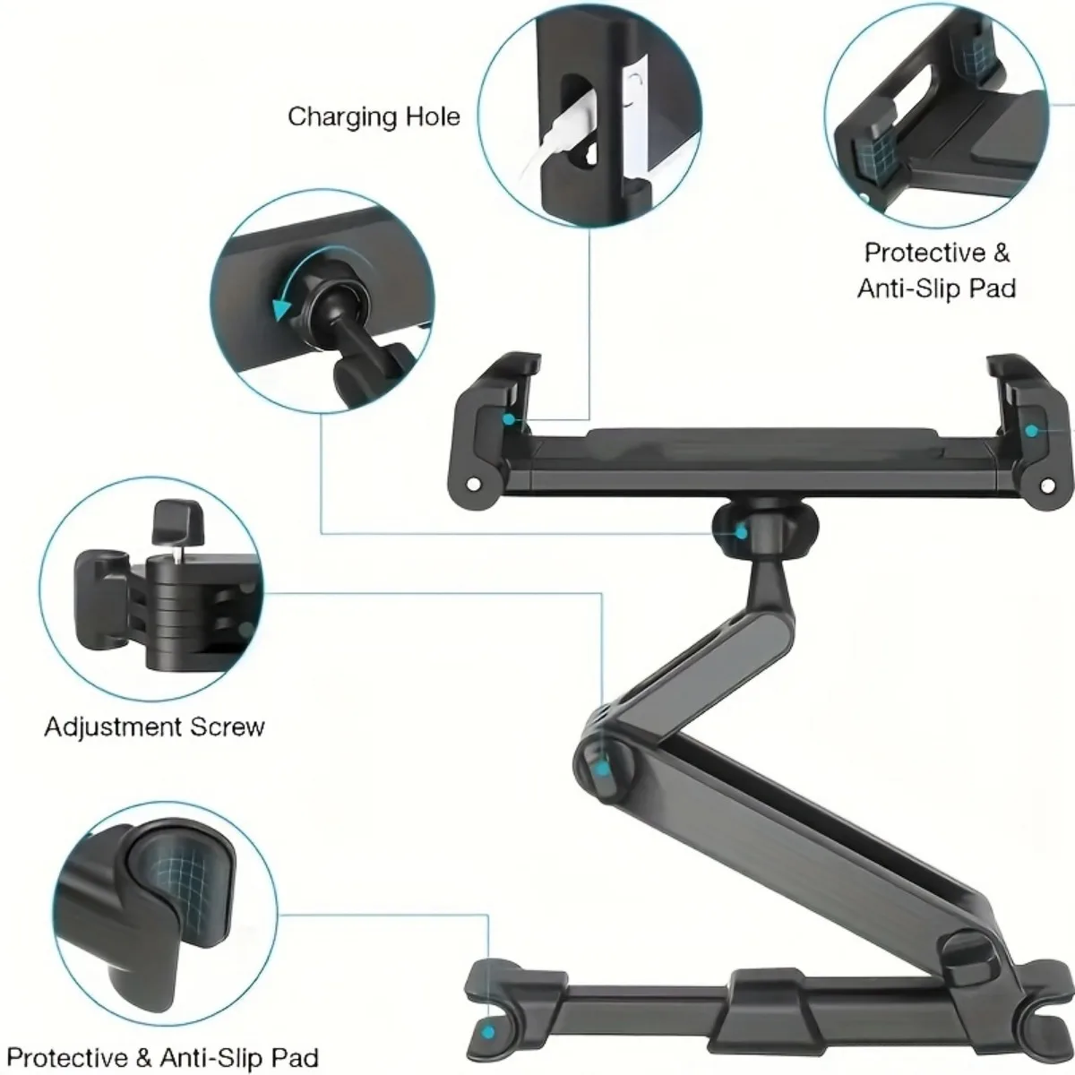 Tablet stand, car headrest, ta - Toddler Tablet Accessories 评论和价格