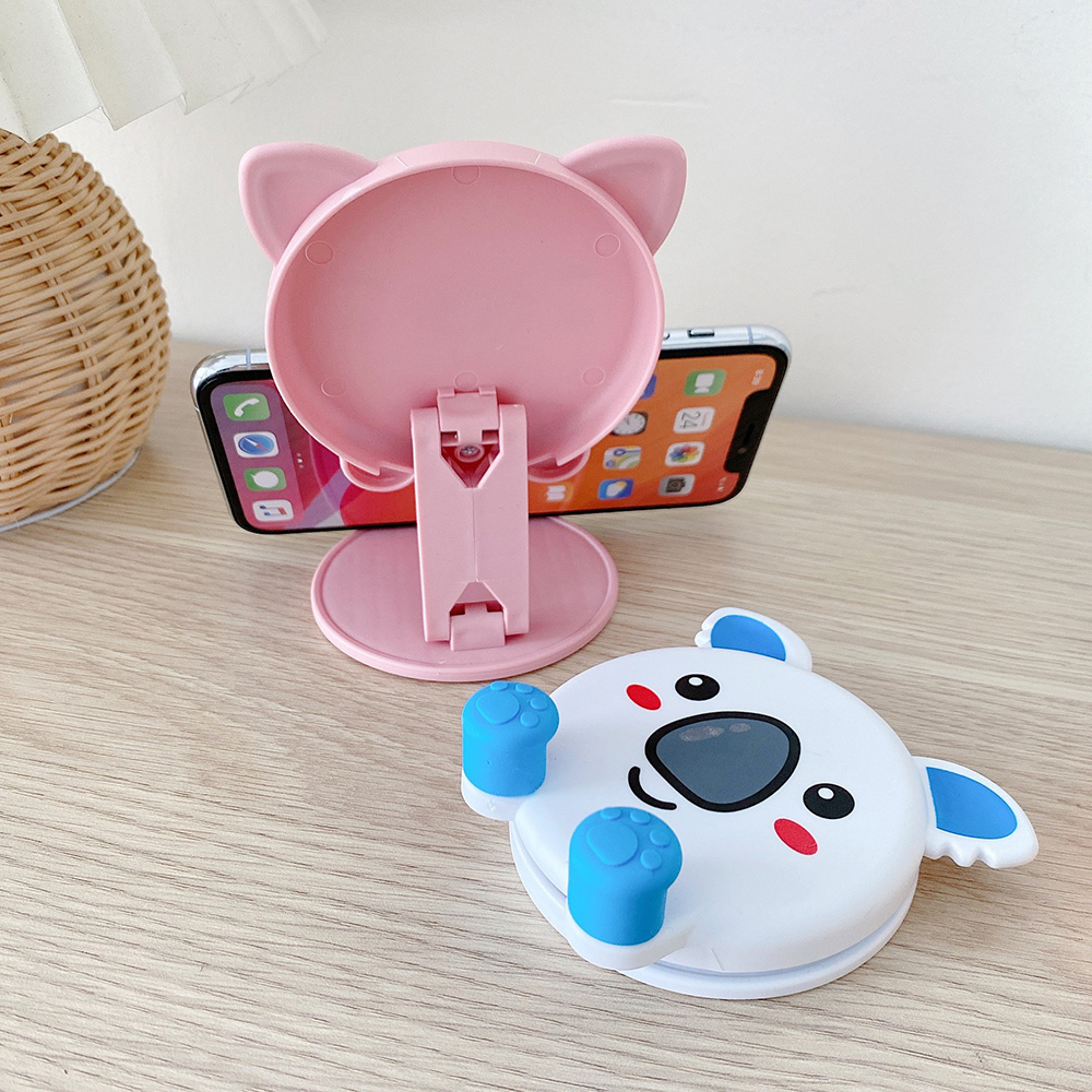 Cute Animal Desktop Phone Stan - Tablet Accessories For Students 评论和价格