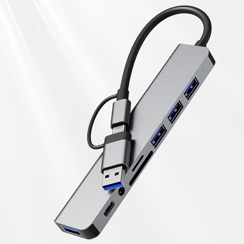 8-IN-1 USB TYPE-C 3.0 HUB 3.5M - Usb Hub Type C 评论和价格