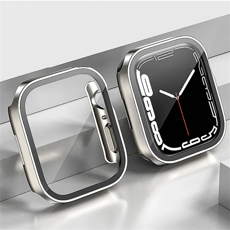 Glass+cover For Apple Watch ca - Tablet Accessories For Girls 评论和价格