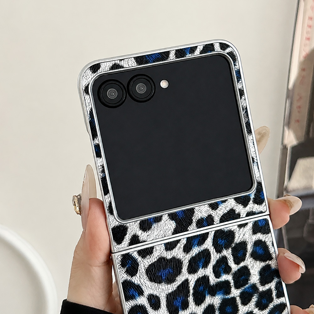 Leopard Print Folding Flip Pho - Tablet Accessories For Girls 评论和价格