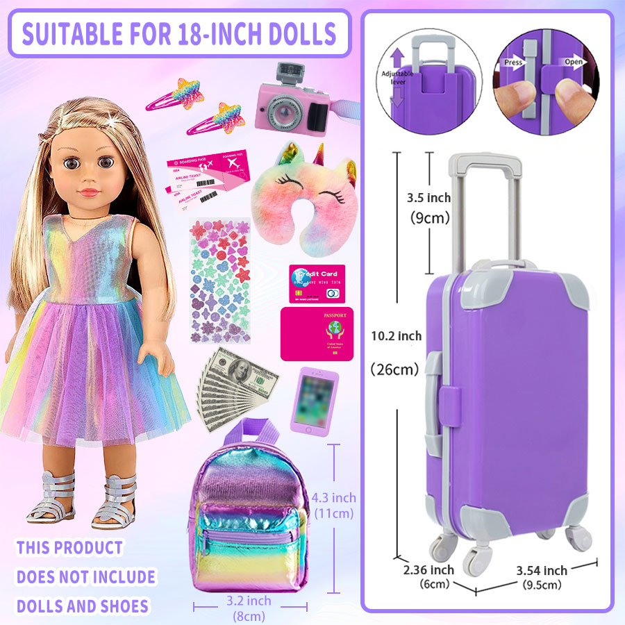 18inch Doll Clothes and Access - Tablet Accessories For Girls 评论和价格