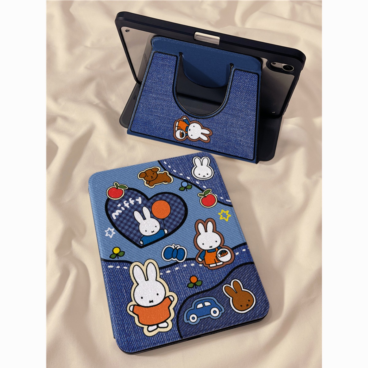 Kawaii Miffy Rabbit Tablet Cas - Tablet Ipad Accessories 评论和价格
