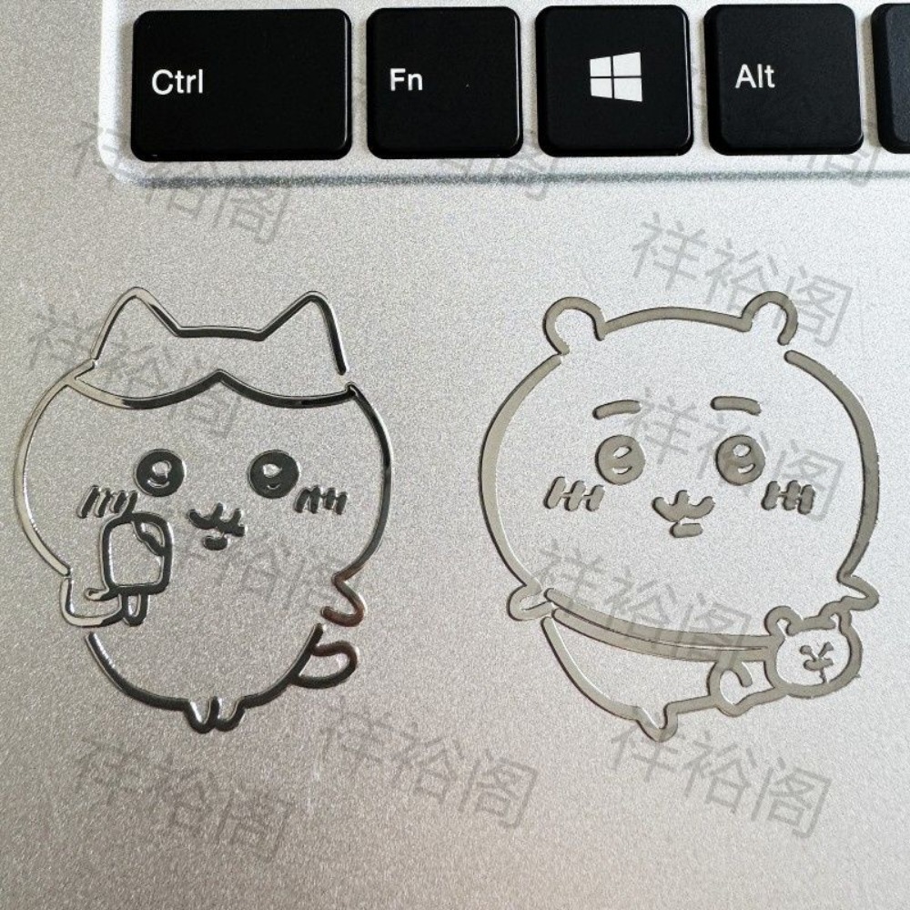 Chiikawa 3D Metal Stickers Cut - Tablet Accessories For Students 评论和价格