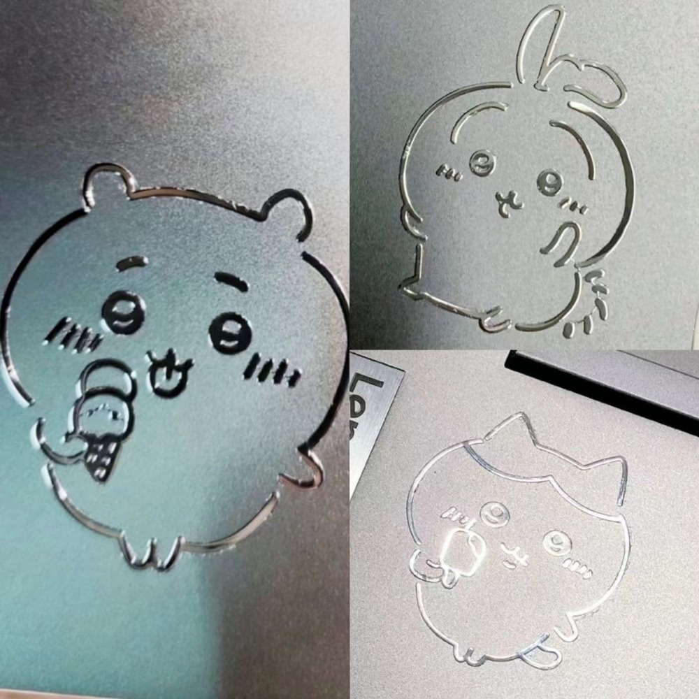 Chiikawa 3D Metal Stickers Cut - Tablet Accessories For Students 评论和价格