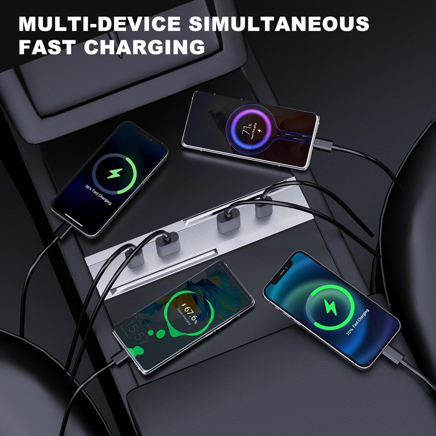 27W-65W Fast Charging Expansio - Usb Hub Type C 评论和价格