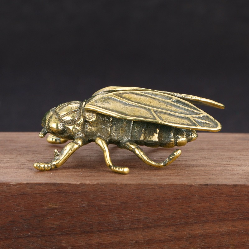 1 PC Creative Solid Brass Cica - Office Table Accessories Unique 评论和价格