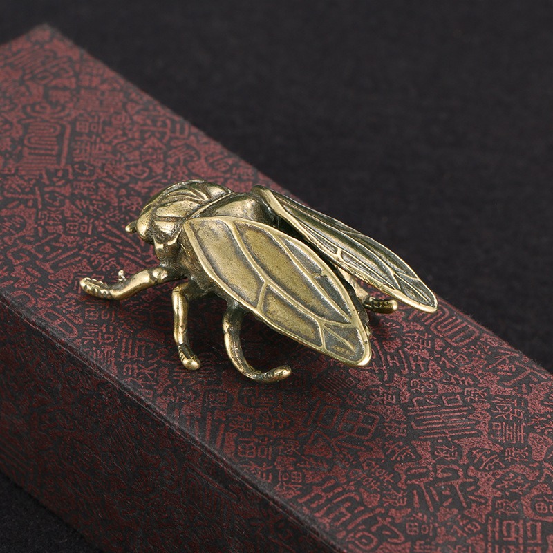 1 PC Creative Solid Brass Cica - Office Table Accessories Unique 评论和价格