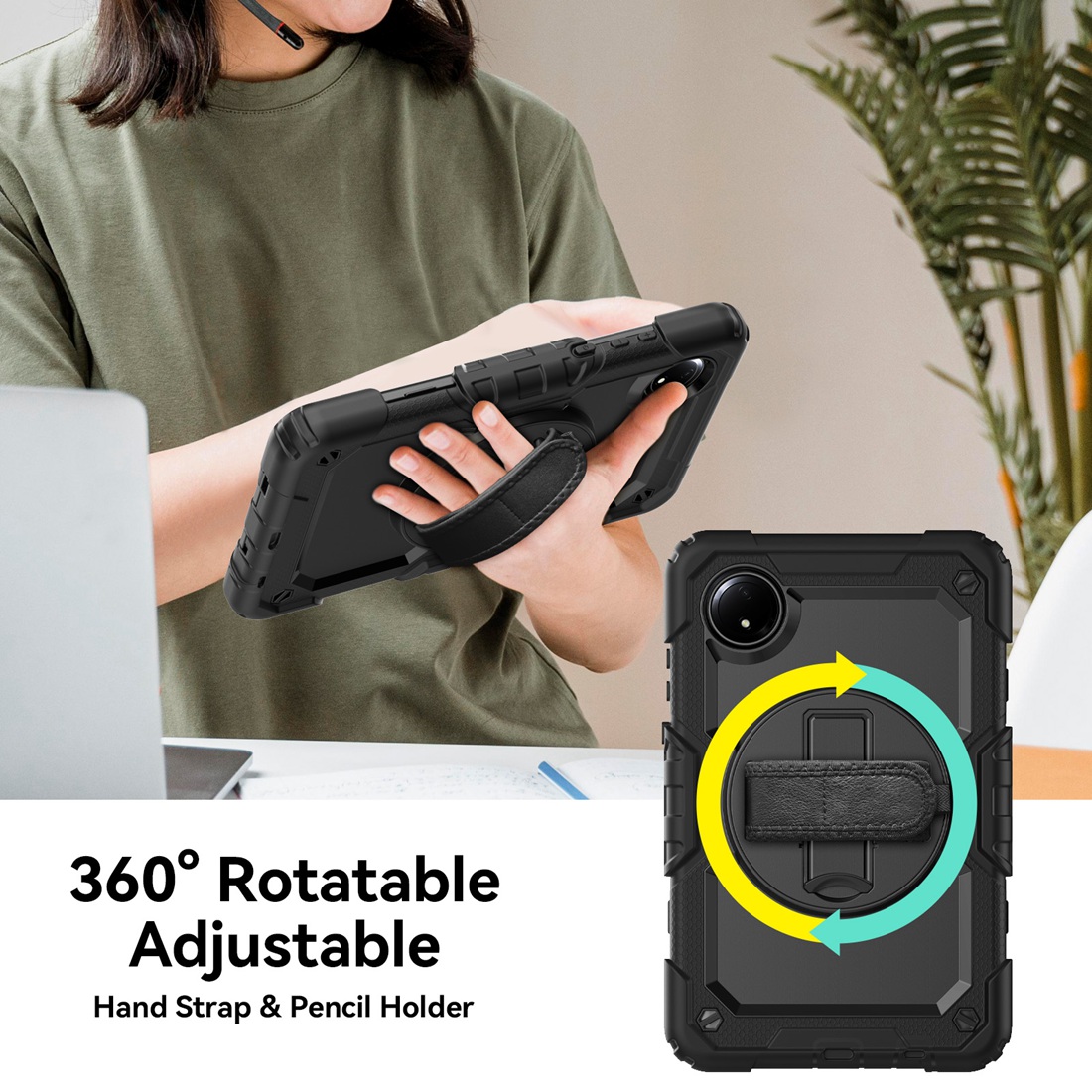 Heavy Duty Shockrpoof Case 360 - Blackview Tablet Accessories 评论和价格