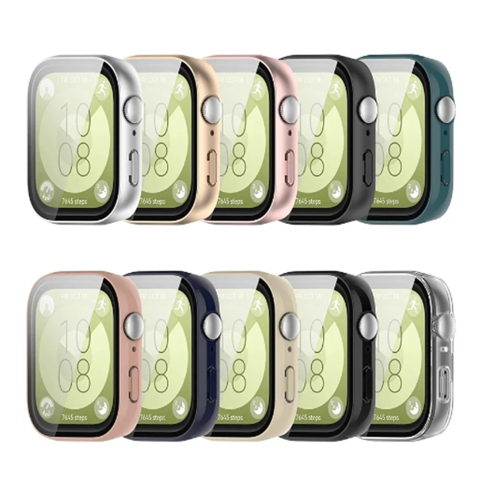 Glass+PC Case for Huawei Watch - Tablet Accessories For Girls 评论和价格