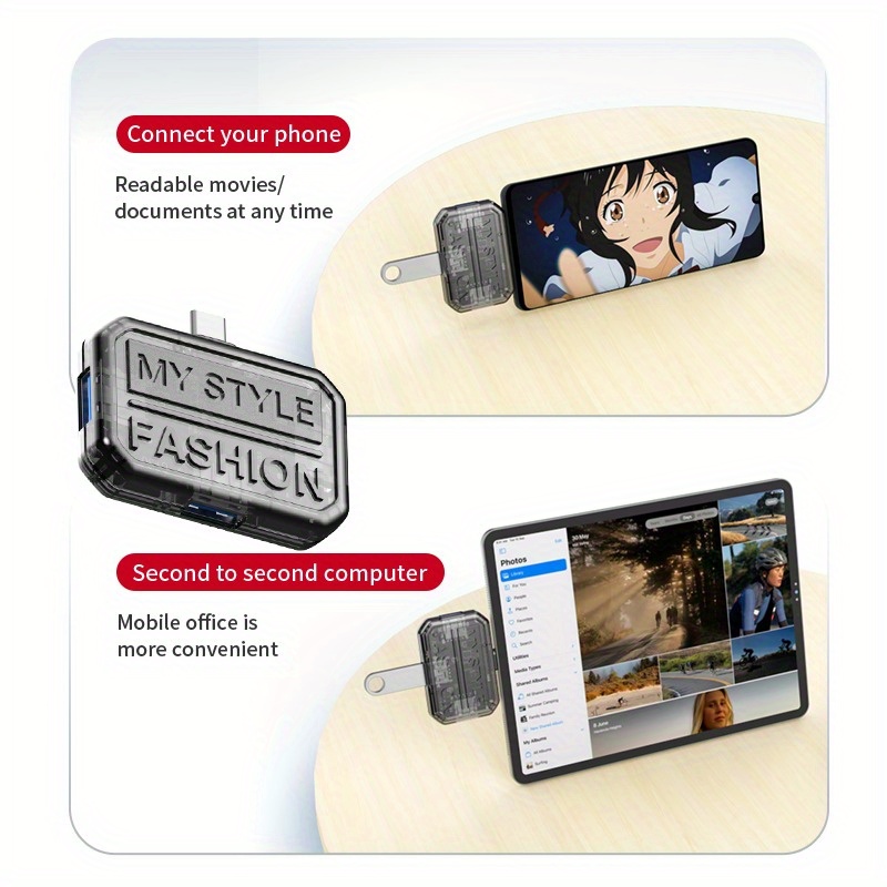 USB C Hub Compact Design Conne - Usb Hub Type C 评论和价格