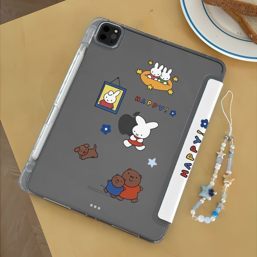 Kawaii Miffy Rabbit Tablet Cas - Fire Tablet Accessories 评论和价格