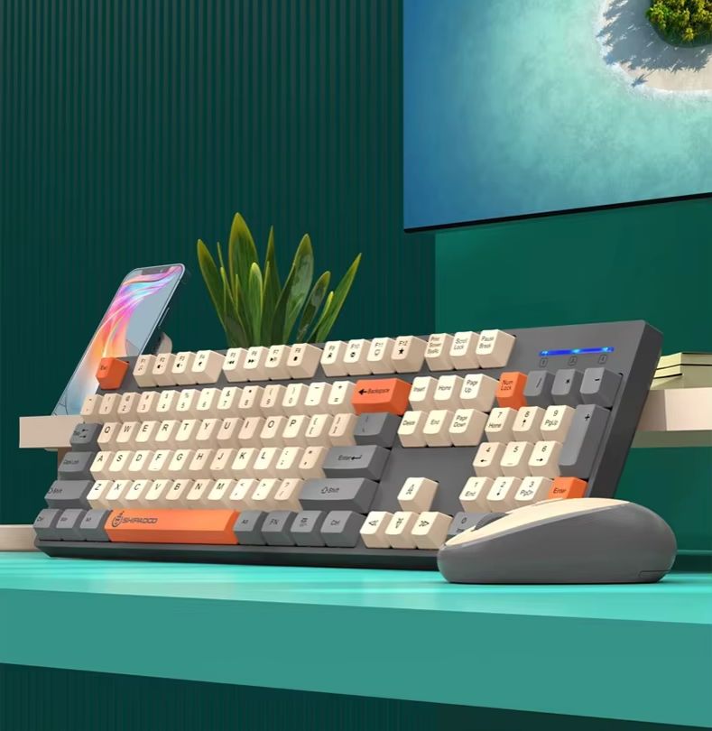 2.4G Office Wireless PC Keyboa - Tablet Accessories Set 评论和价格