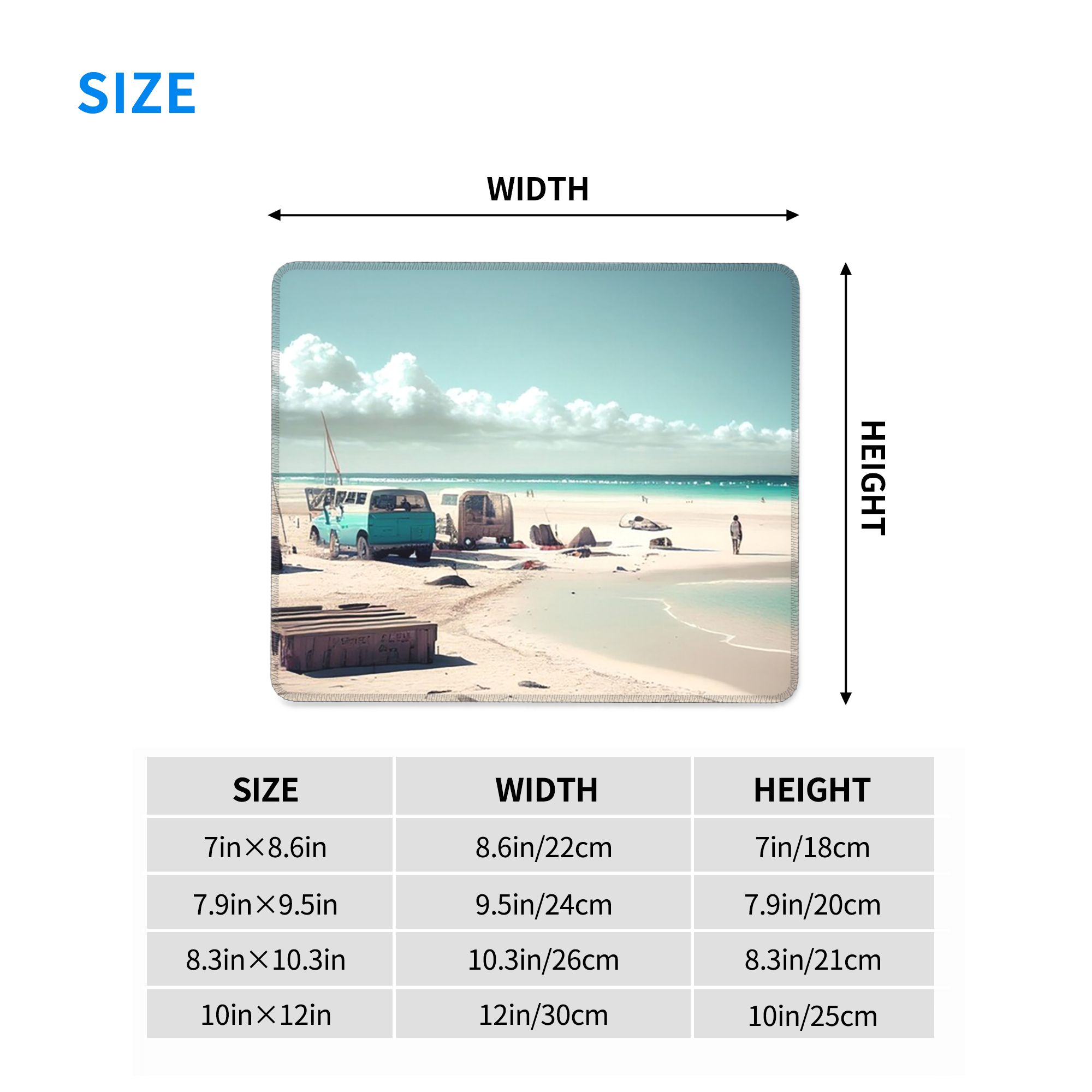 Unique Beach Landscape And Cam - Office Table Accessories Unique 评论和价格