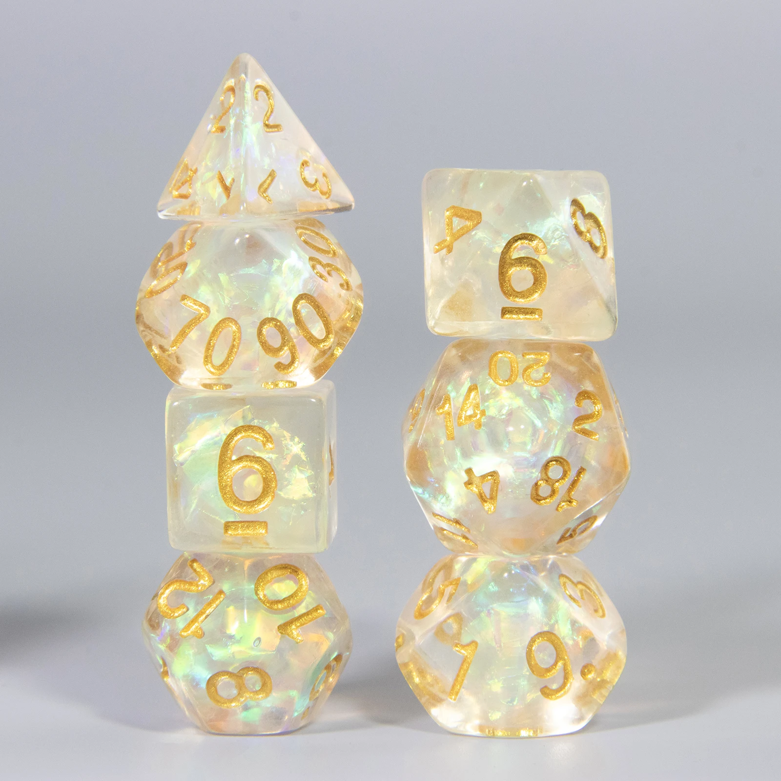 New Sequin Dice - Polyhedral D - Tablet Accessories Set 评论和价格
