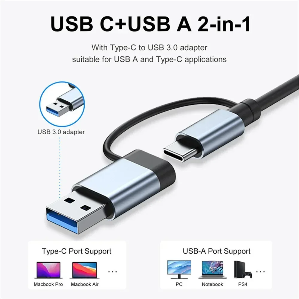 8 in 1 USB C Hub Expander Mult - Usb Hub Type C 评论和价格
