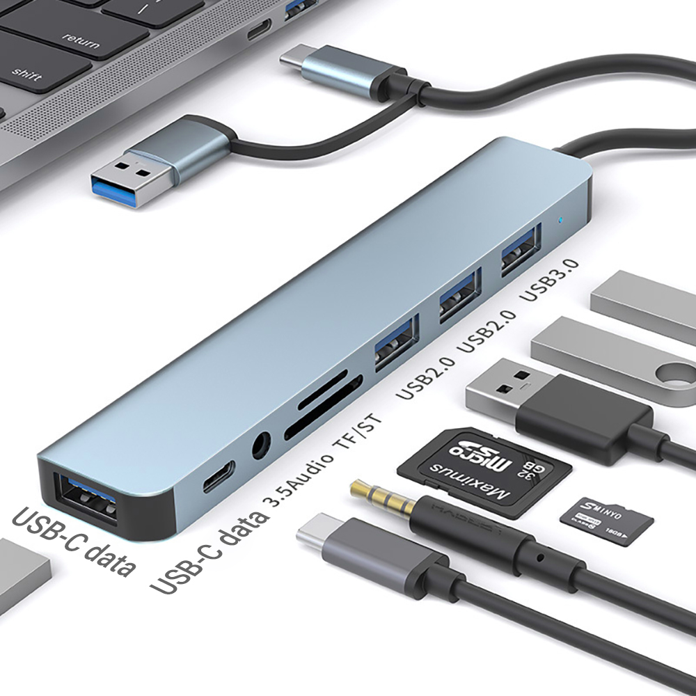 9-in-1 Dual Head USB Docking S - Tablet Accessories For Students 评论和价格