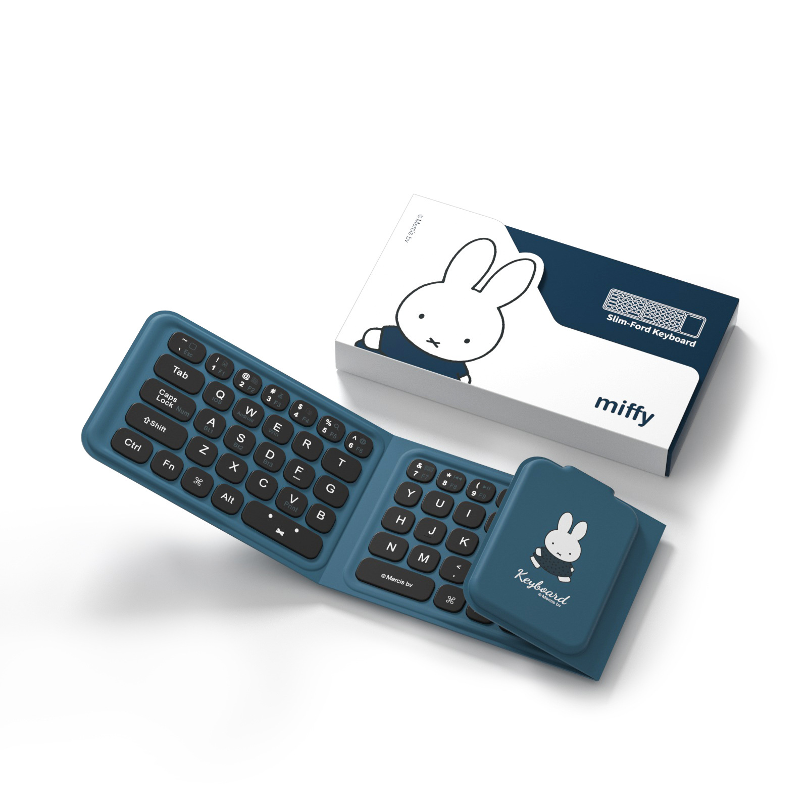 Miffy Triple fold keyboard Cut - Fire Tablet Accessories 评论和价格