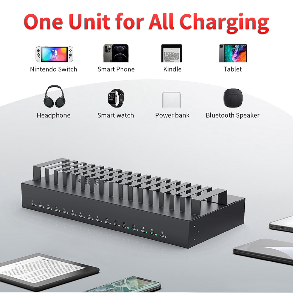 CA16-165C 16 Port Usb Type-c H - Usb Hub Type C 评论和价格