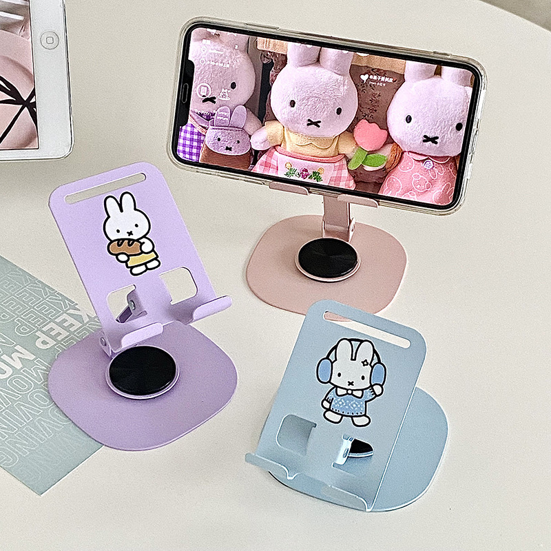 Miffy cartoon rotatable foldab - Tablet Accessories Set 评论和价格
