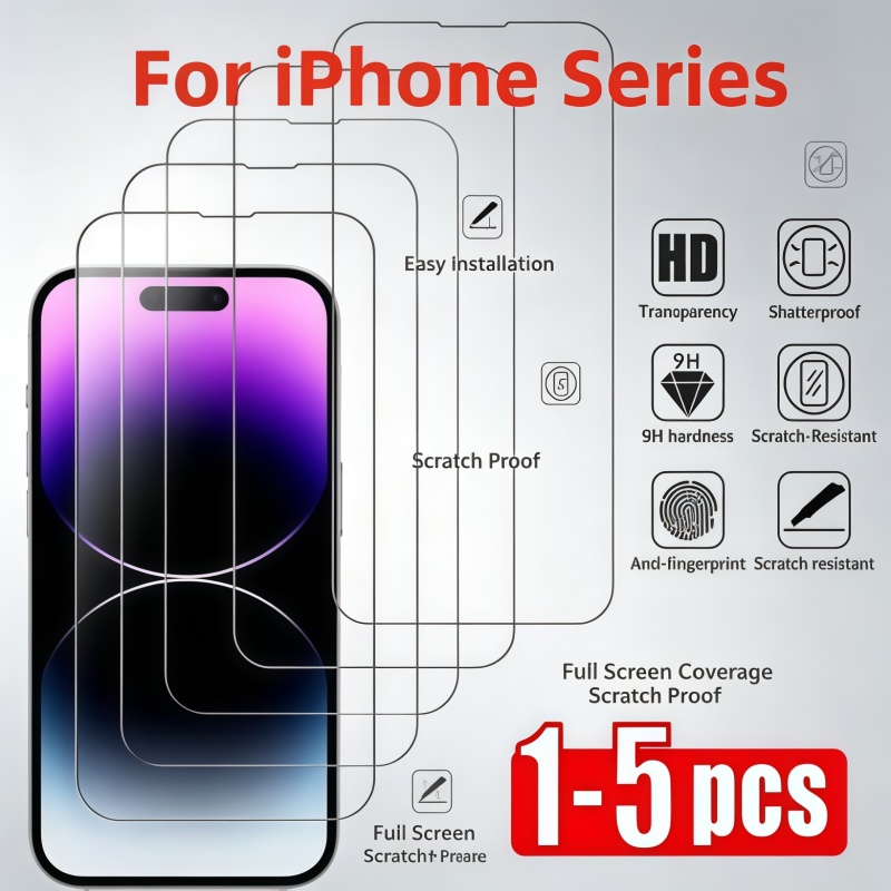 1-5Pcs Tempered Glass for IPho - Paper Feel Screen Film 评论和价格